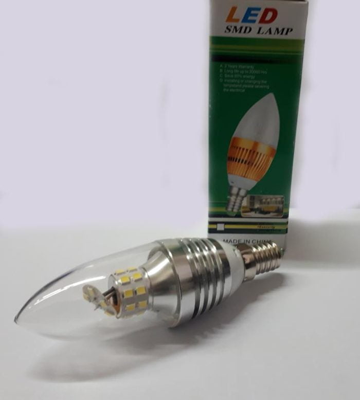 Էլ.լամպ մոմ 05W սպիտակ LED